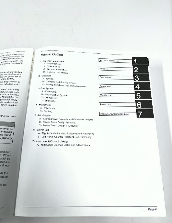 Mercury 90-859494R02, Service Manual, 115/135/150, 175/175 Pro XS, 2.5 ...