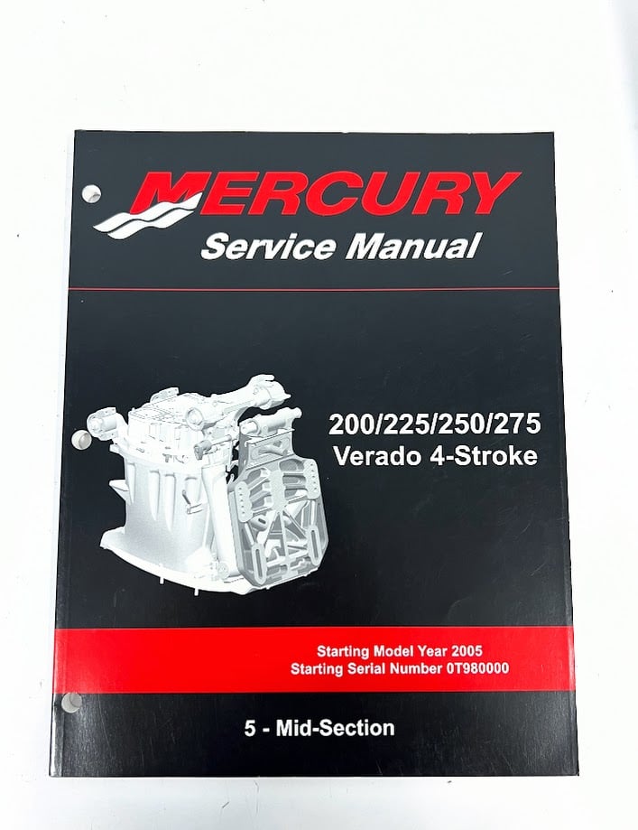 Mercury MerCruiser 90-896579T00, Verado 4-Stroke Service Manual