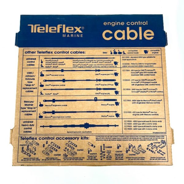 Teleflex Control Installation.pdf Teleflex Marine CC20510, 10Ft, Control Cable Assembly - Max Marine Outlet
