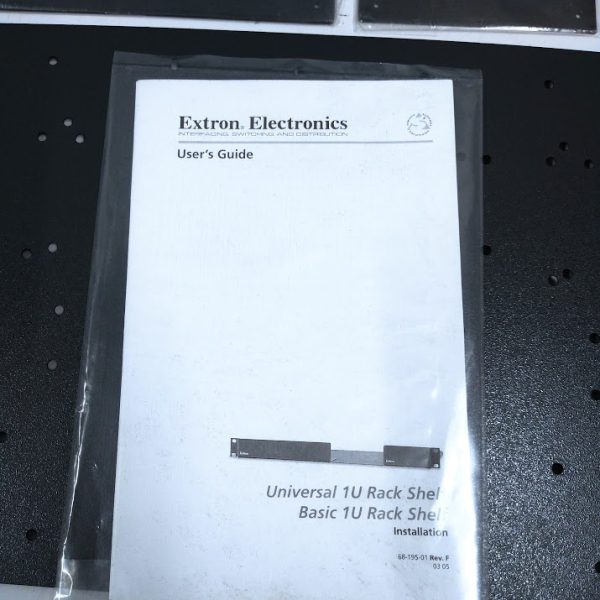 Extron Electronics 60-190-01, Universal 1U Rack Shelf - Max Marine Outlet