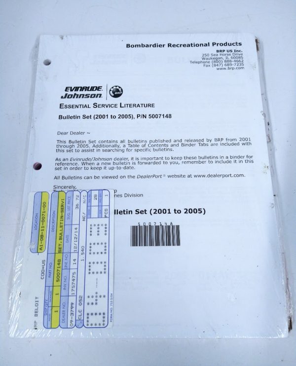 new-omc-evinrude-johnson-5007148-service-literature-bulletin-set-2001-05-oem-felix-ommo33069-20240314-123449-541415