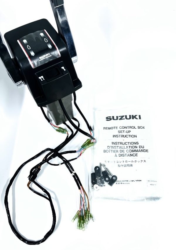 -NEW- Suzuki 67200-92E15, Outboard Dual Remote Control Box - Max Marine ...