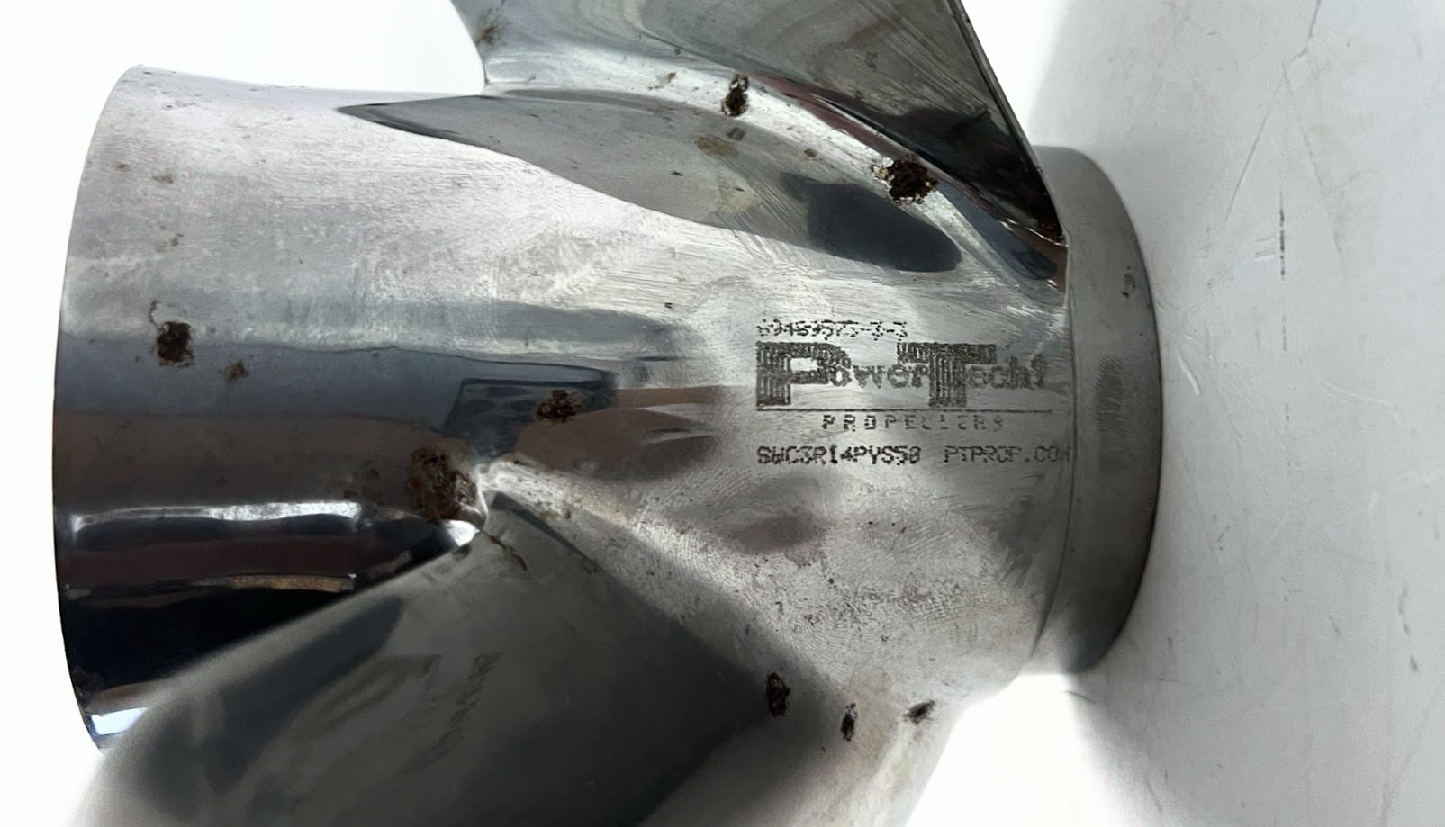 Powertech, 3 x 10.75 x 14P RH, Stainless Steel Propeller, SWC3R14PYS50 ...