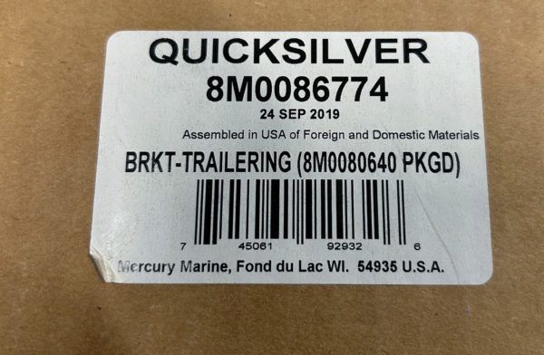 new-mercury-marine-quicksilver-8m0086774-trailer-steering-lock-bracket-felix-ommo33069-20240528-160455-386911
