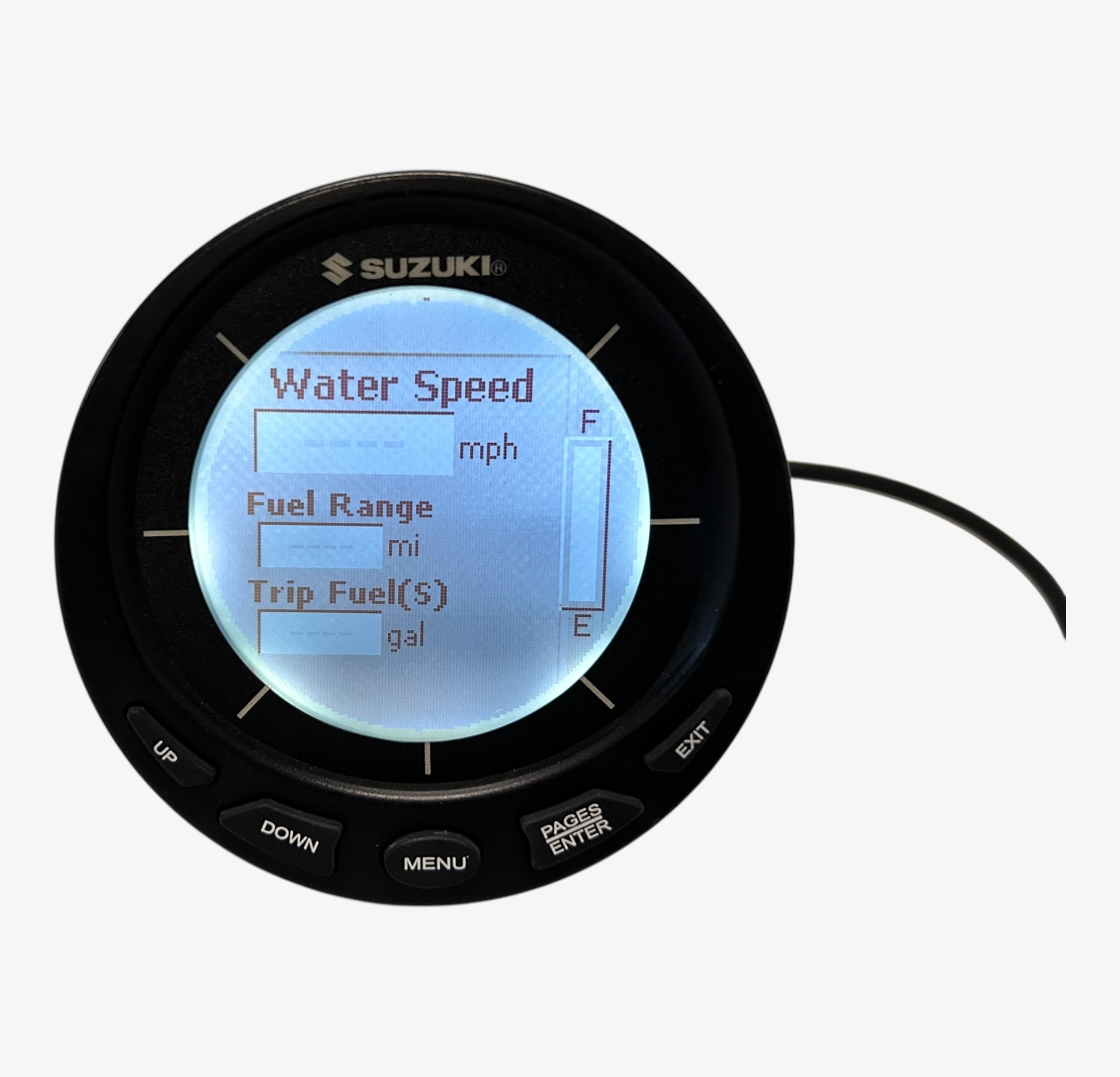 marinimu LCD Refurbished- Suzuki SMIS / LMF-400, Multifunction Gauge