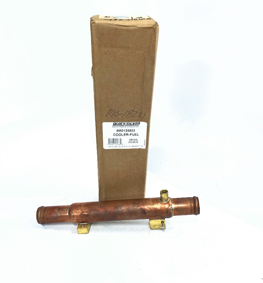 NEW- Mercury Quicksilver 8M0125853, Fuel Cooler, OEM - Max Marine