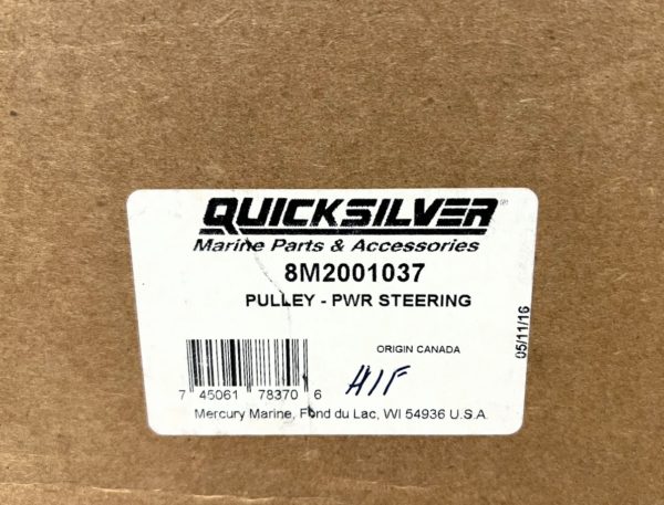 new-mercury-quicksilver-8m2001037-pulley-power-steering-oem-brandon-y-20240605-125927-391774
