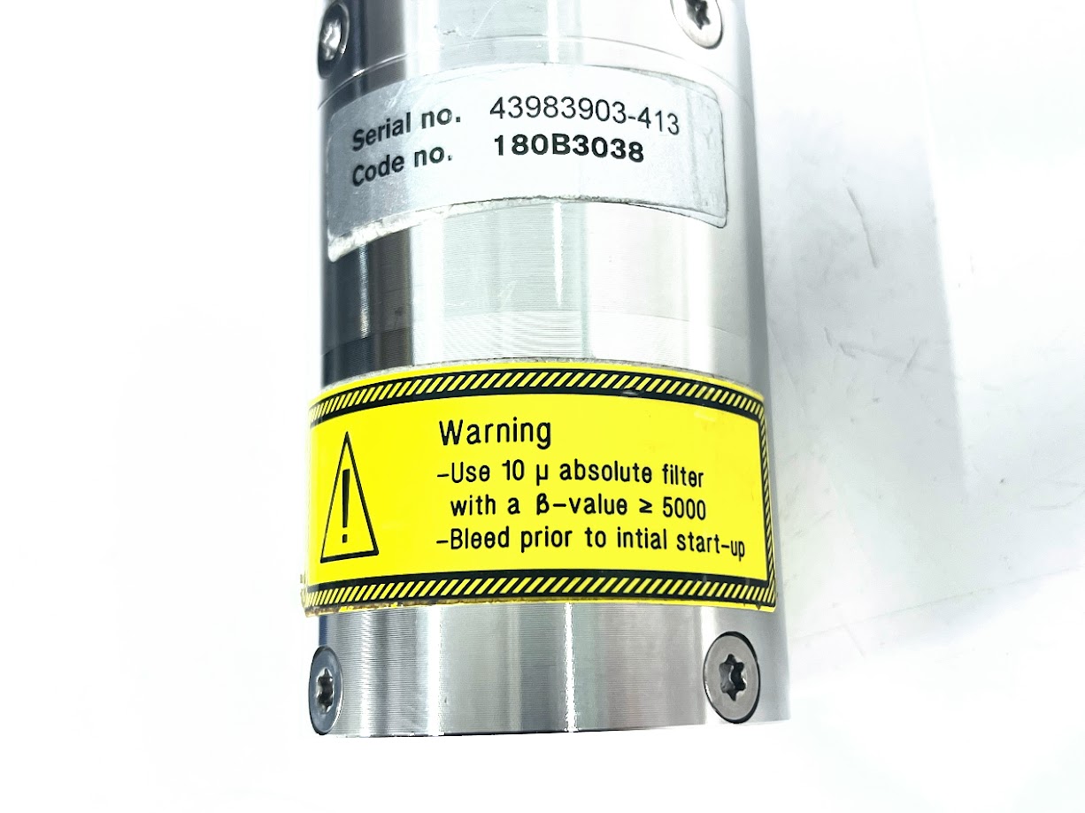 Parker 180B3038 / 12572405DS, HPRA PMP 4.37GPM Sea Recovery