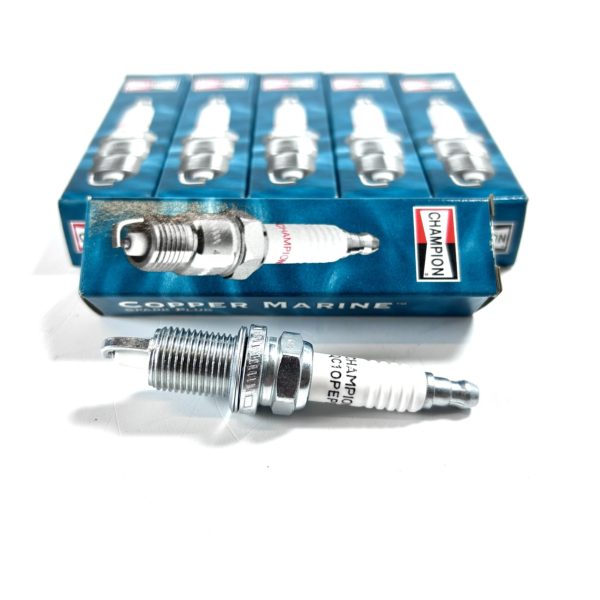 NEW Champion 7919 QC10PEPB Copper Marine Spark Plug 6 Pack NEW Champion 7919 QC10PEPB Copper Marine Spark Plug 6 Pack