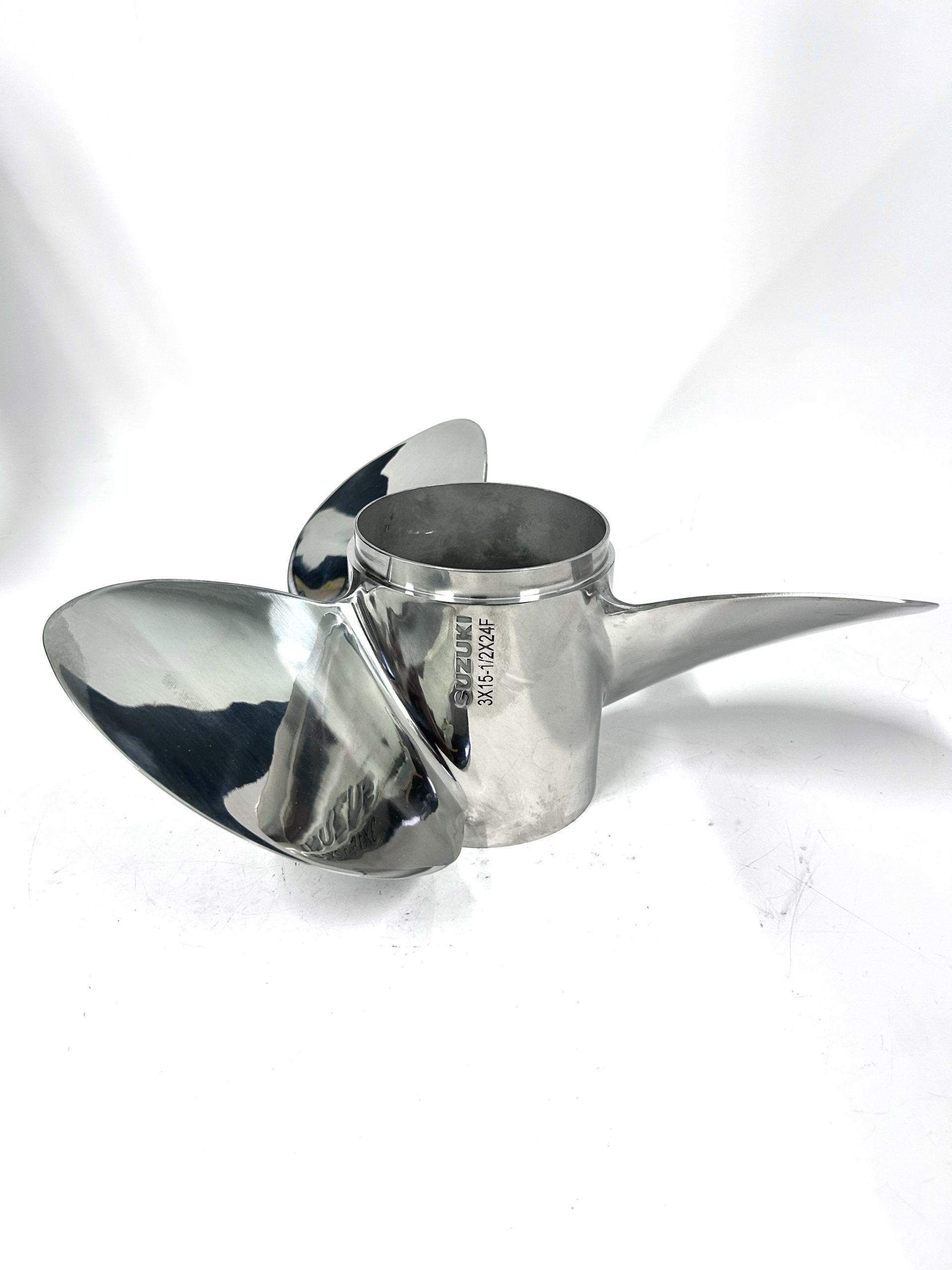 Suzuki 3 x 15 1/2 x 24 , Stainless Steel Front Propeller, 990C0-0090F ...