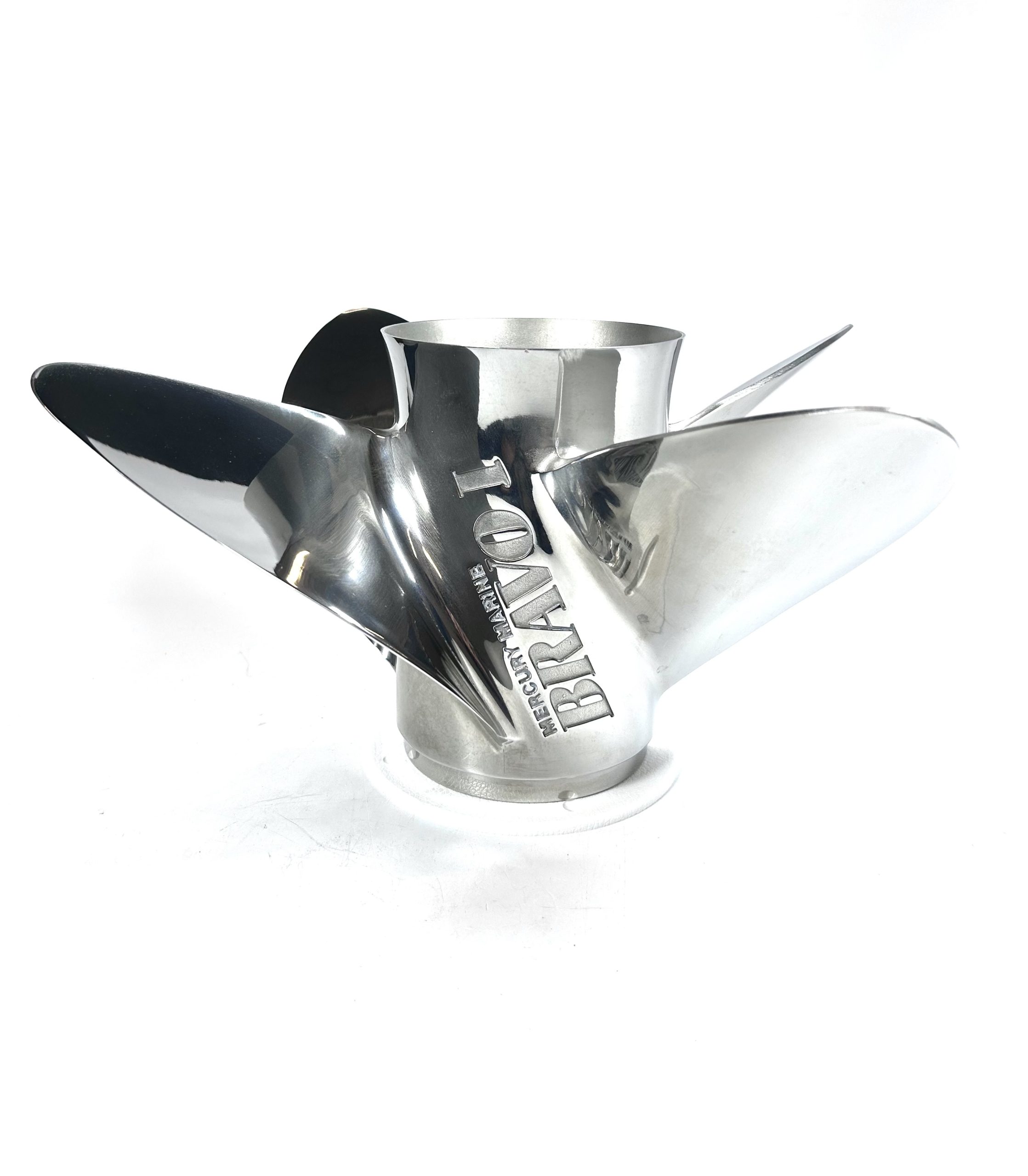 NEW- Mercury 4 x 15.25 x 24, Bravo 1 Lab Finish Propeller 48