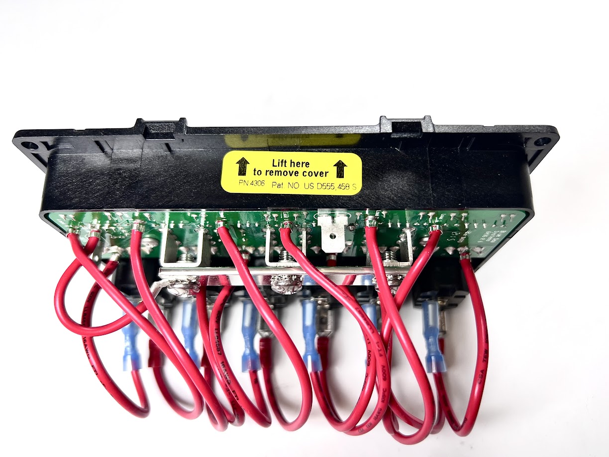 Blue Sea WeatherDeck Waterproof Panel Switch Only Panel 2 Position Gray