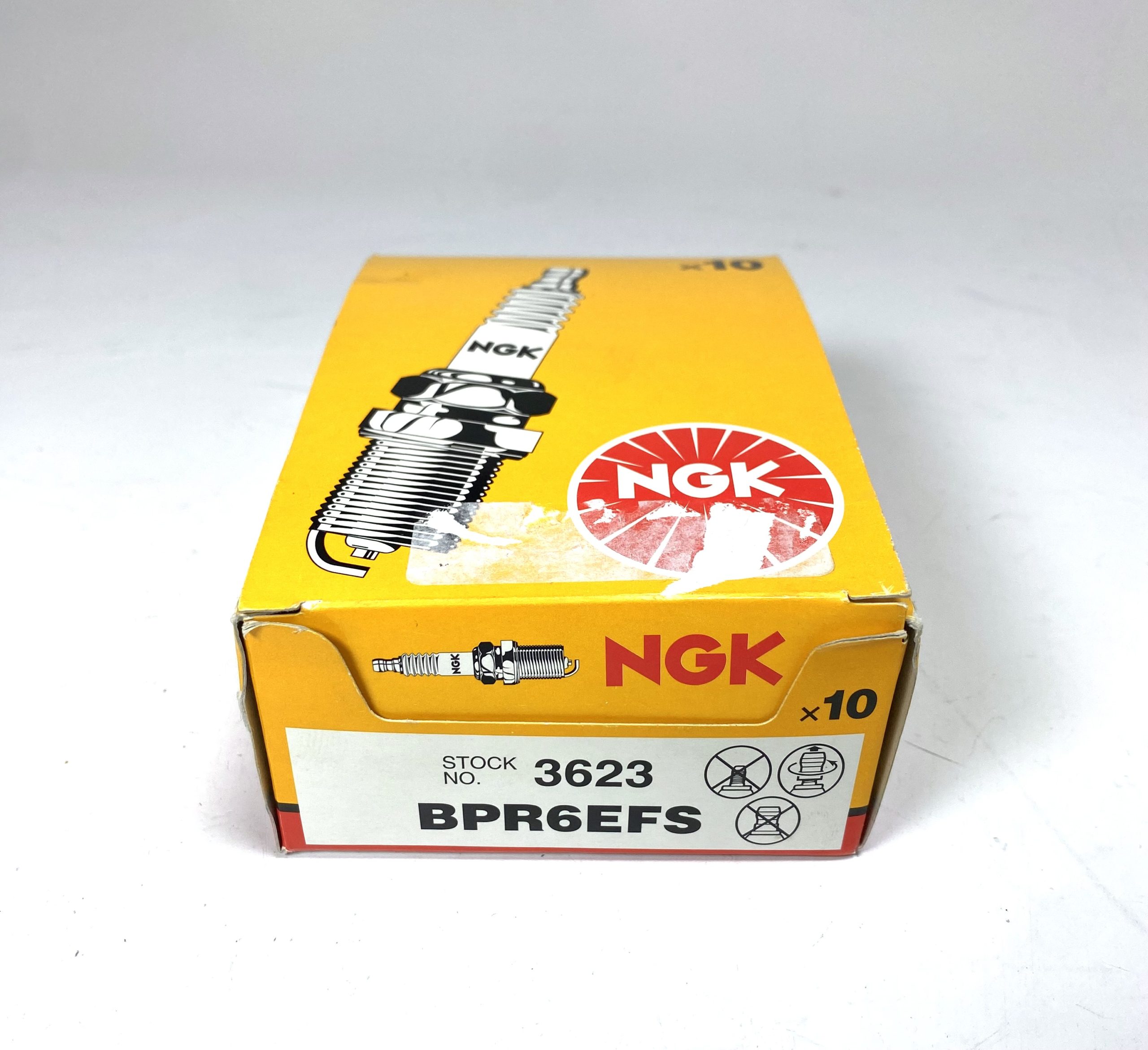 -NEW- NGK 3623, BPR6EFS Spark Plug - 10 Pack - Max Marine Outlet