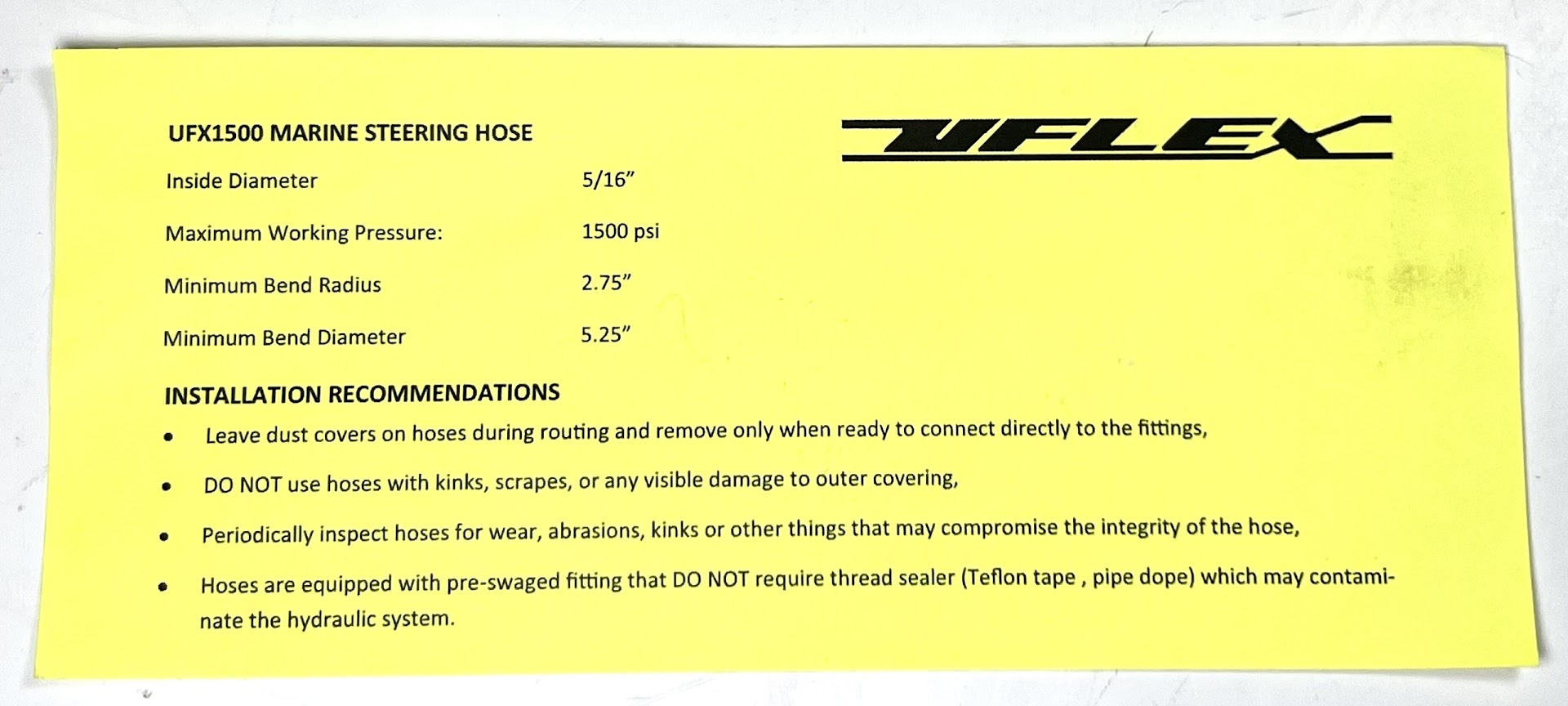 new-uflex-kitobbhbr-20-hydraulic-hose-kit-20-ft-bulkhead-fitting-oem-brandon-y-20241024-094020-89333