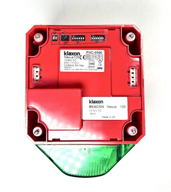 klaxon-pnc-0046-green-sounder-beacon-10-60v-dc-nexus-105db-oem-brandon-y-20241115-103518-25731