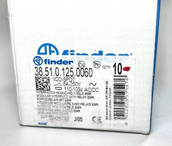 new-finder-38-51-0-125-0060-sdpt-relay-module-6a-250v-10-pack-oem-brandon-y-20241120-130441-315161