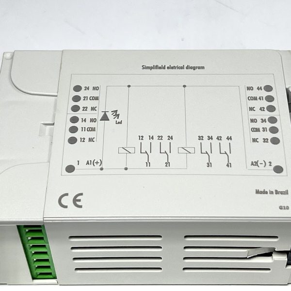 Fast Path Relay -NEW- Finder RR.14.9.024.0000, Modular Fast Relay, 8A-250V, 24VDC, OEM ...