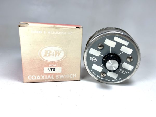 Barker & Williamson 375, 7 Position Coaxial Switch - Max Marine Outlet