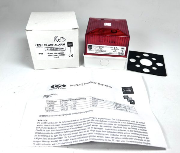 new-clifford-snell-1fl040437-fl40-d50-red-flash-light-24v-felix-ommo33069-20241209-121724-478258