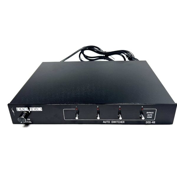 -NEW- CSI Pro Video, SQS-4B, 4 Channel Sequential Switch, OEM - Max ...