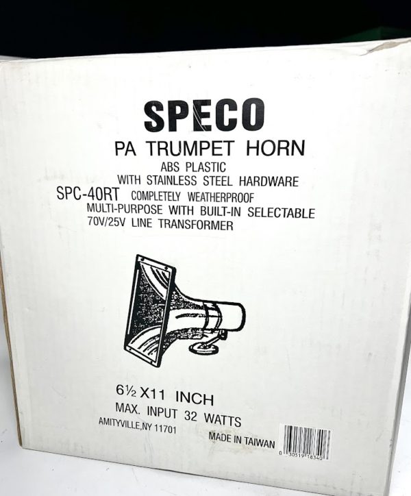 new-speco-spc-40rt-pa-trumpet-horn-weather-proof-6-1-2in-x-11in-white-brandon-y-20241205-093757-233537