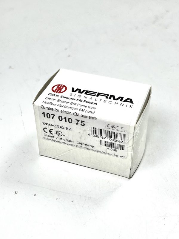 new-werma-107-010-75-electronic-buzzer-em-pulse-tone-24v-oem-brandon-y-20241209-135840-785953