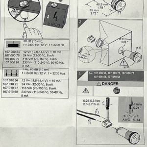 new-werma-107-010-75-electronic-buzzer-em-pulse-tone-24v-oem-brandon-y-20241209-135844-386955