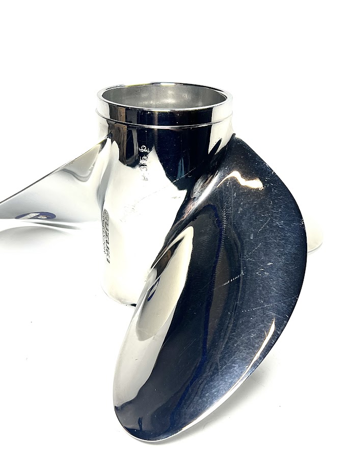 Suzuki Marine 3 X 16 X 20 RH Stainless Steel Propeller suzuki-marine-3-x-16-x-20-rh-stainless-steel-propeller