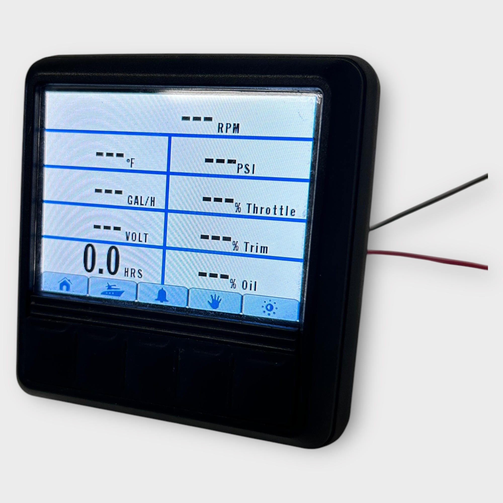 Evinrude Johnson 767748, BRP Marine 3.5'' Color Display Gauge - Max ...
