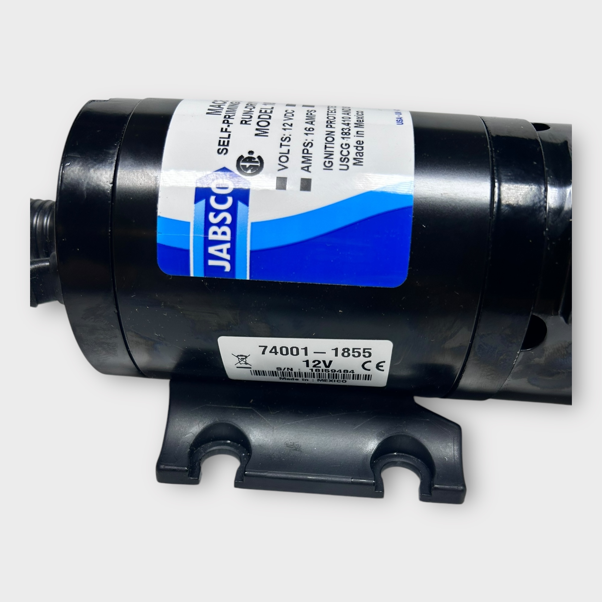 Macerator Pump Manual Pompe Macérateur Jabsco 12V DC 18590-2092 - 12