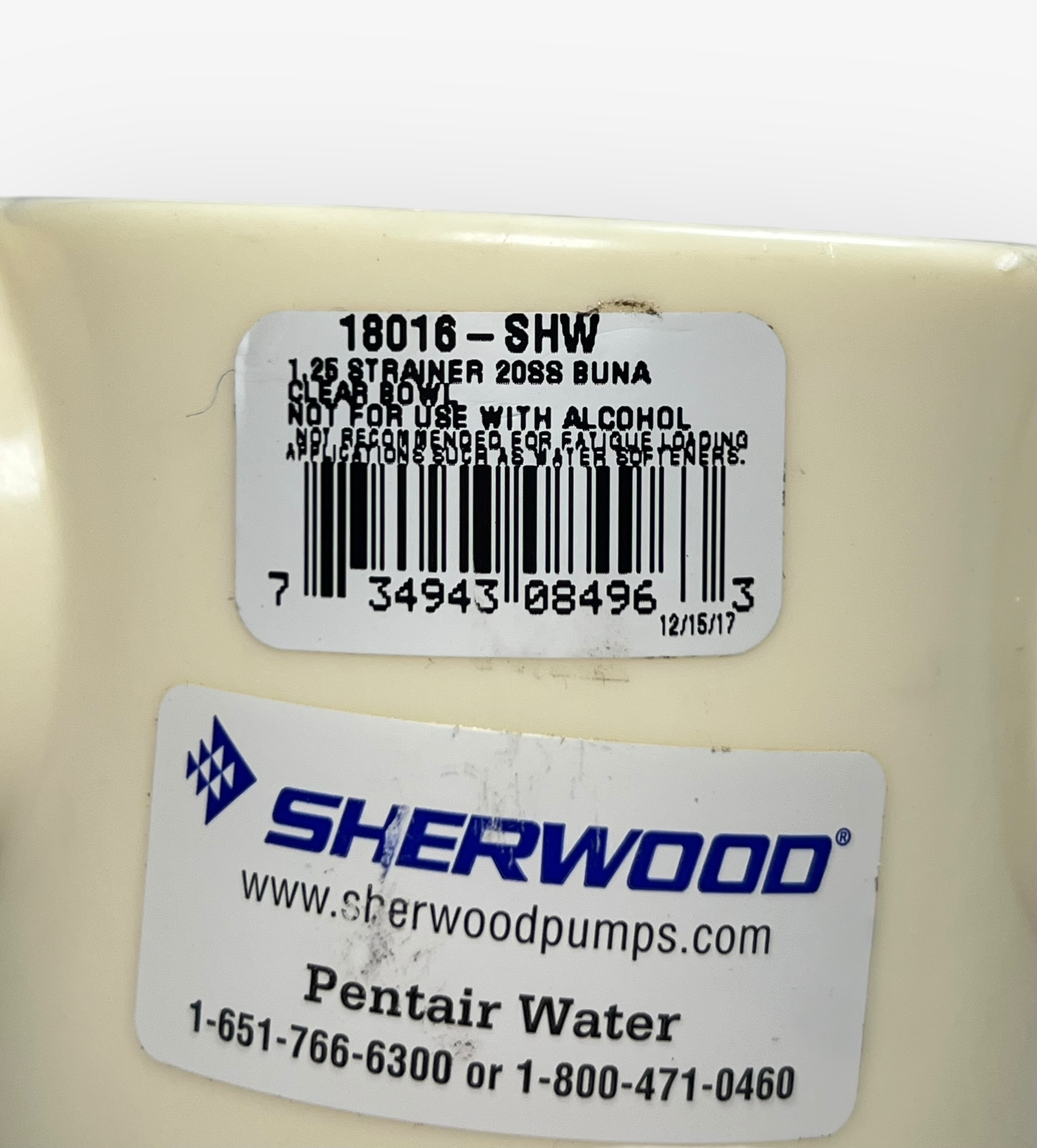 Sherwood 18016, Seawater Strainer, 1 1/4in NPT, NEW, OEM - Max
