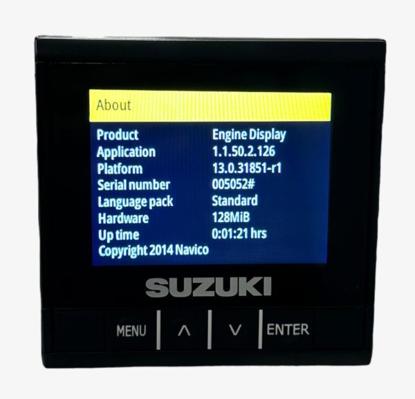 Suzuki Marine 990C0-03C10, C10 Color Multifunction Display Gauge With ...