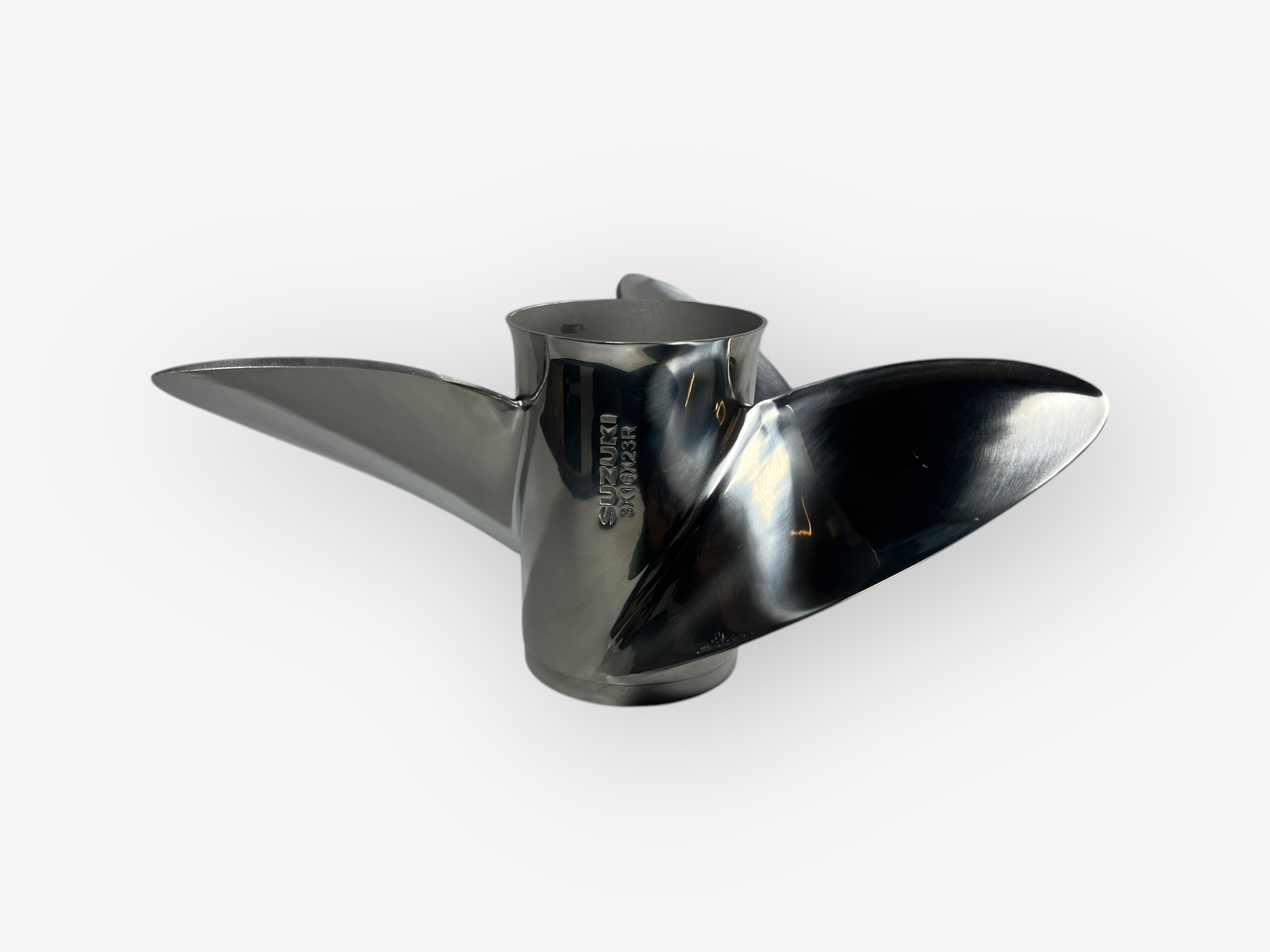 Suzuki Watergrip 3 x 16 x 23R RH, Stainless Steel Propeller - Max