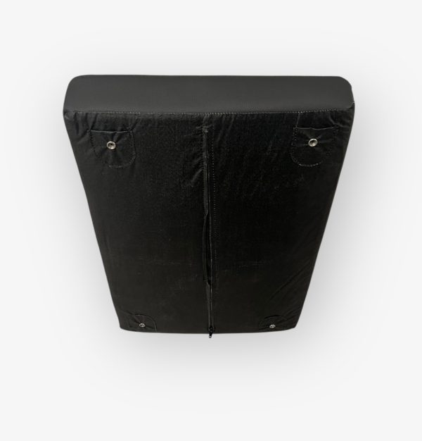 cooler-cushion-w-snap-buttons-25-3-4in-x-17-1-4in-black-w-brown-top-new-brandon-y-20250403-164040-553623