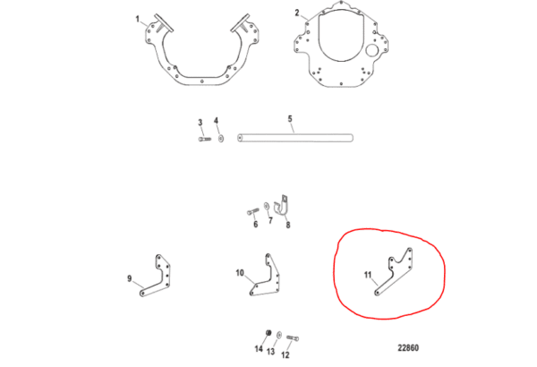 mercury-mercruiser-844345-single-bracket-for-engine-mounting-plate-new-oem-brandon-y-20250416-111133-788757