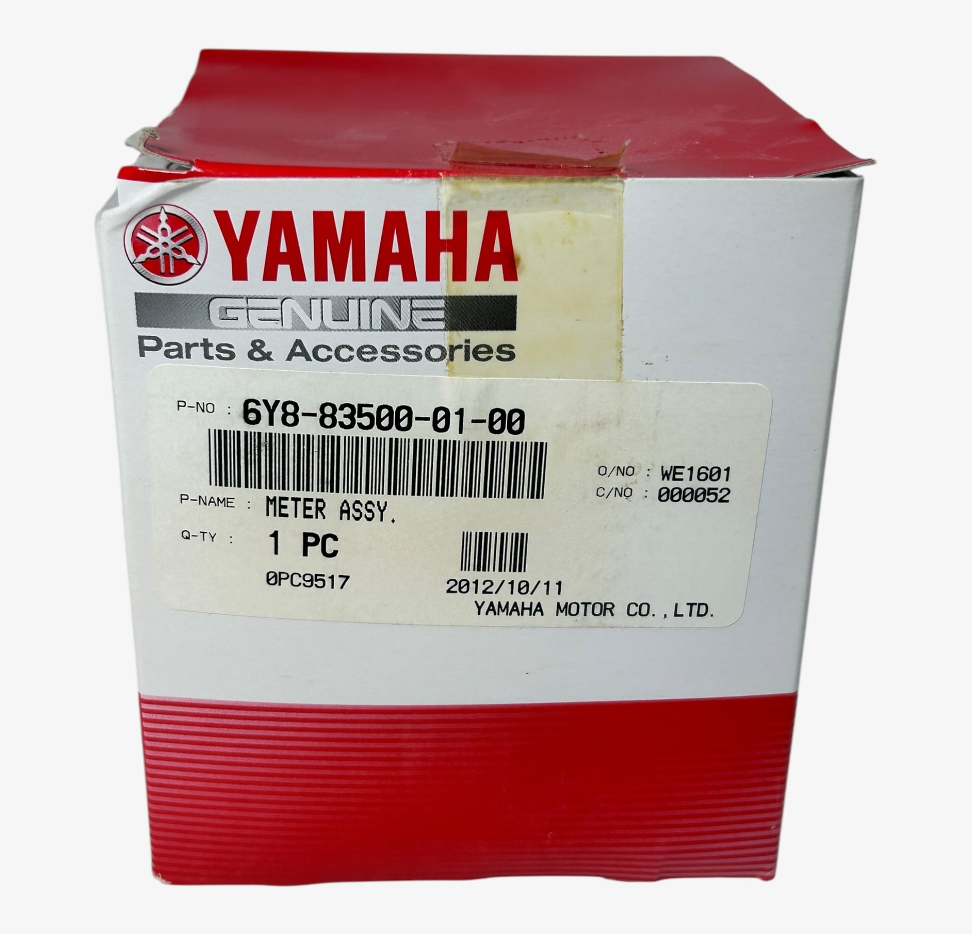 Yamaha 6Y8-83500-01-00, Square Speed / Fuel Gauge Assembly , OEM - NEW ...
