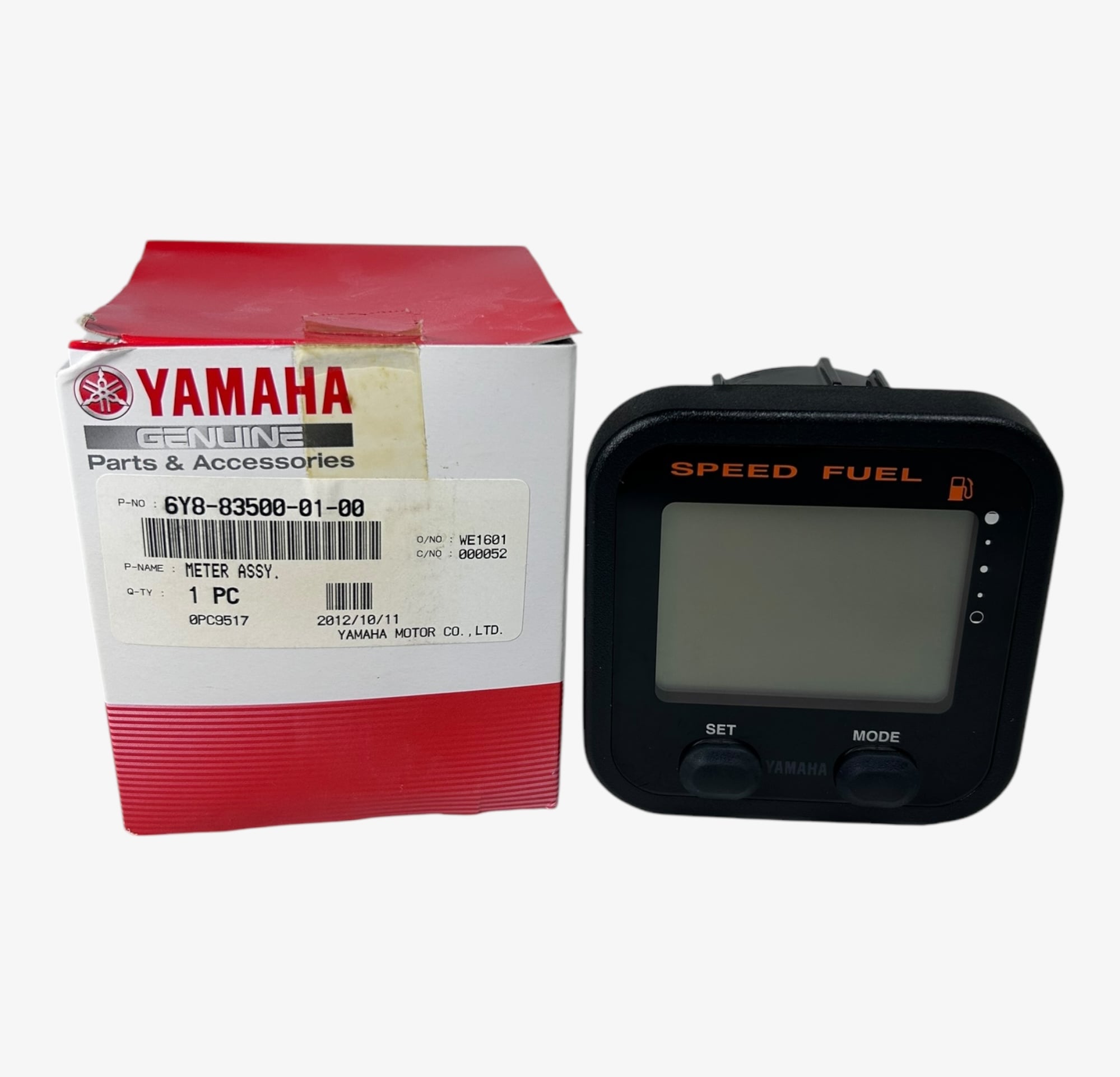 Yamaha 6Y8-83500-01-00, Square Speed / Fuel Gauge Assembly , OEM - NEW ...