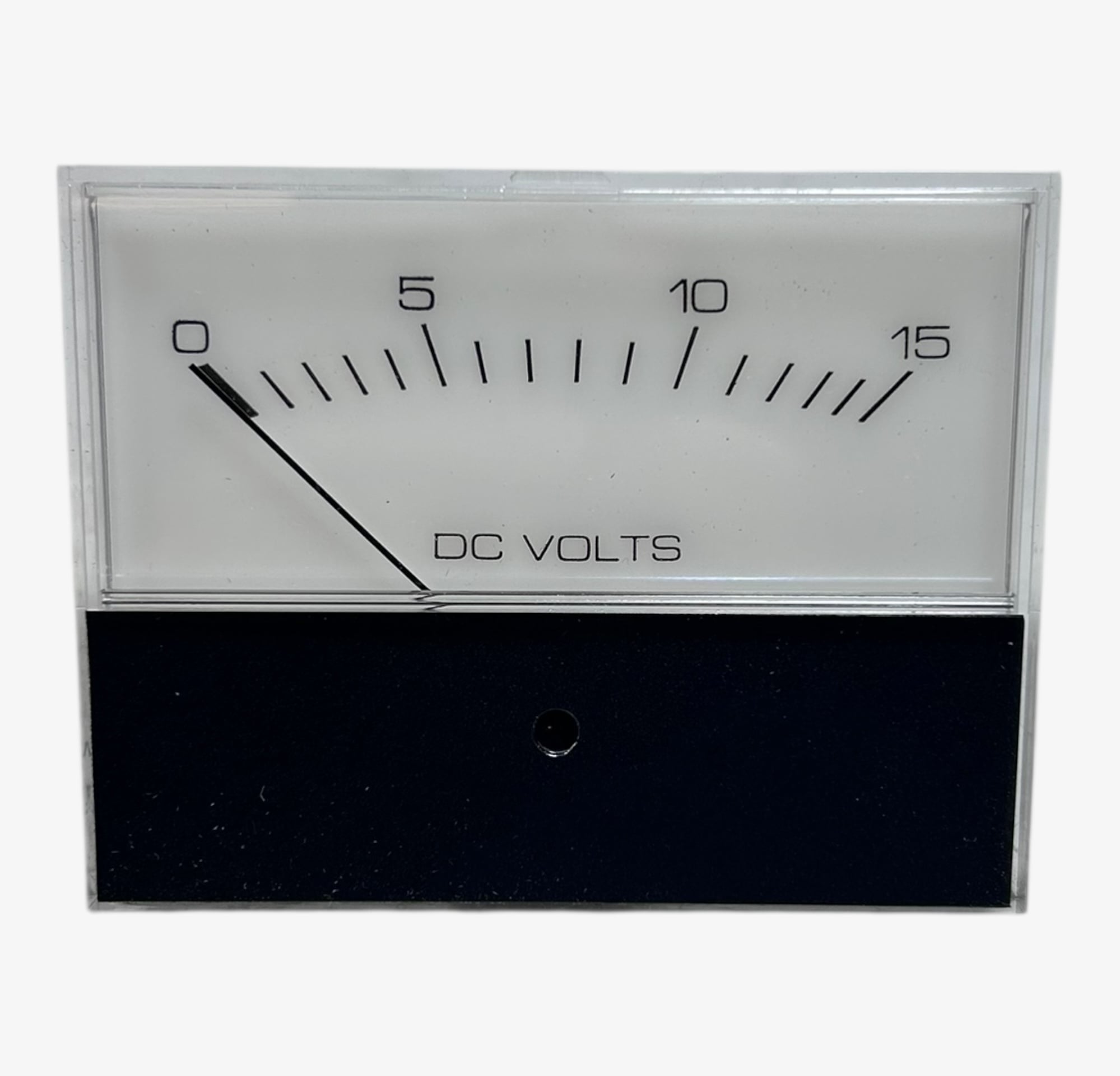 Modutec 3MAS-DVV-015, DC Volt Panel Meter Gauge 0 - 15V - Max Marine Outlet