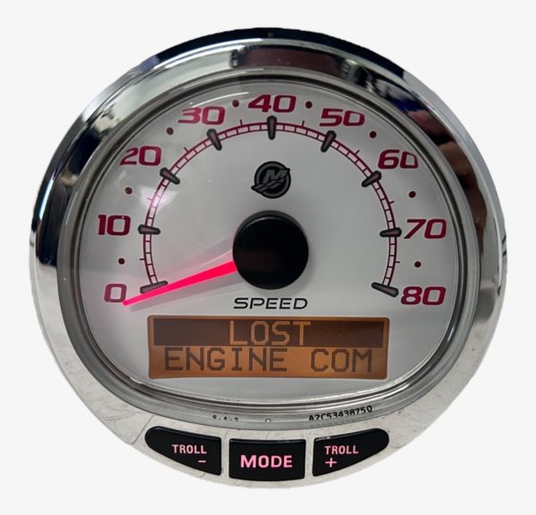 Mercury SmartCraft 8M6002286 / SC1000 , Speedometer Gauge ( Minor Chip ...