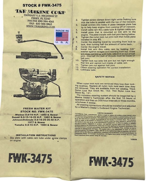 t-r-marine-fwk-3475-fresh-water-kit-link-arm-clamp-mount-new-oem-brandon-y-20250627-112819-968466