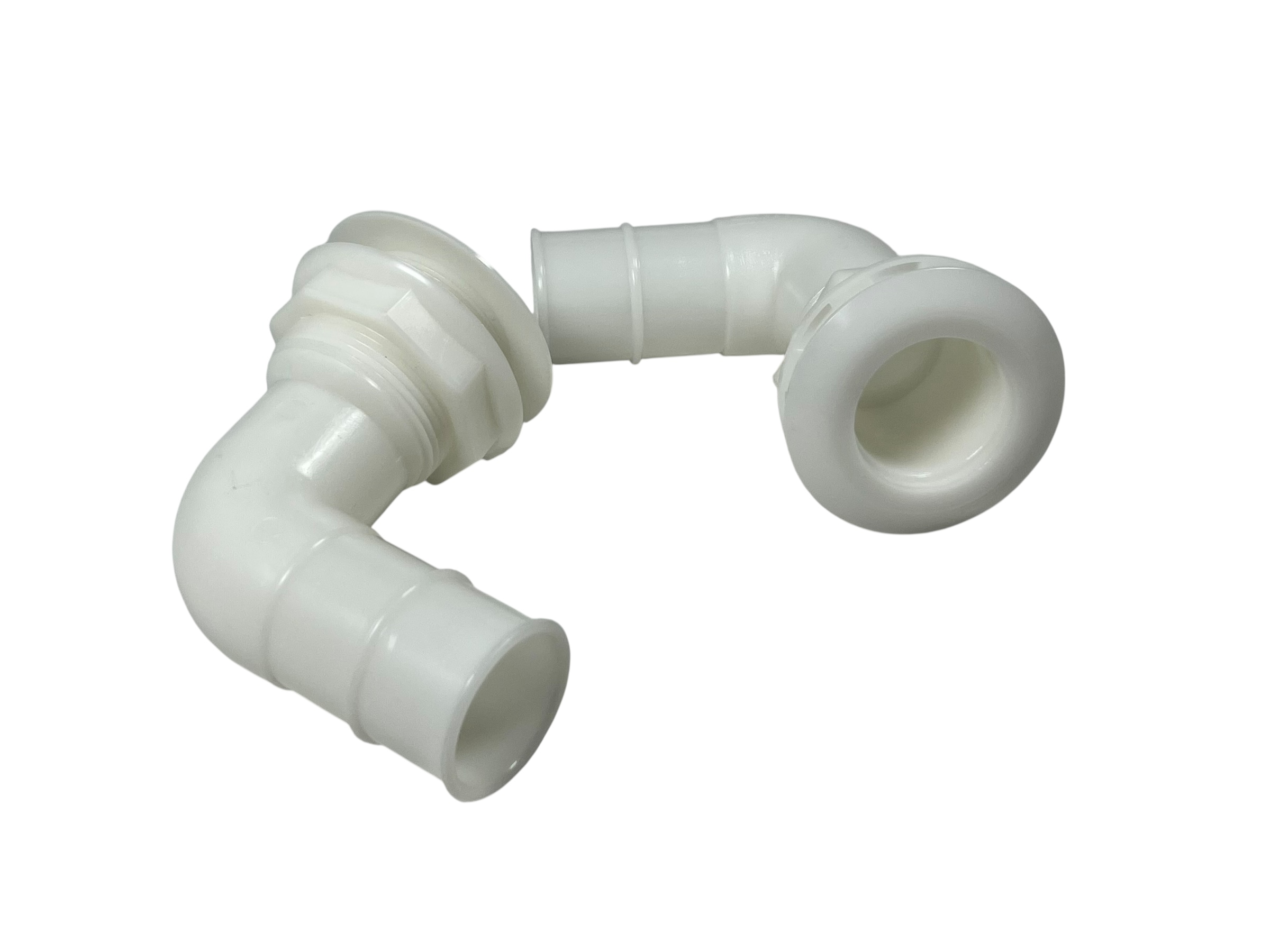 Plastic Thru Hull Connectors Alomejor Boat Marine Yacht Drain Vent Plastic Thru-Hull Bilge Pump Drain Vent Hose Fitting For Boats Accessory(5/8 Inch Plastic Thru Hulls For Sale