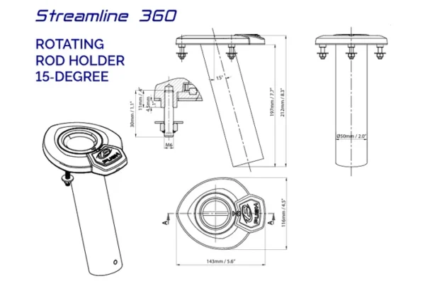 exploding-fish-rotating-rod-holder-streamline-pro-15-degree-new-oem-brandon-y-20250818-093338-730060