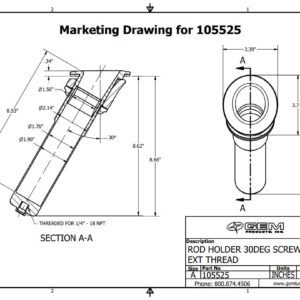 gemlux-bluewater-series-30-degree-screwless-rod-holder-w-nut-spacer-new-oem-brandon-y-20250818-112612-884017