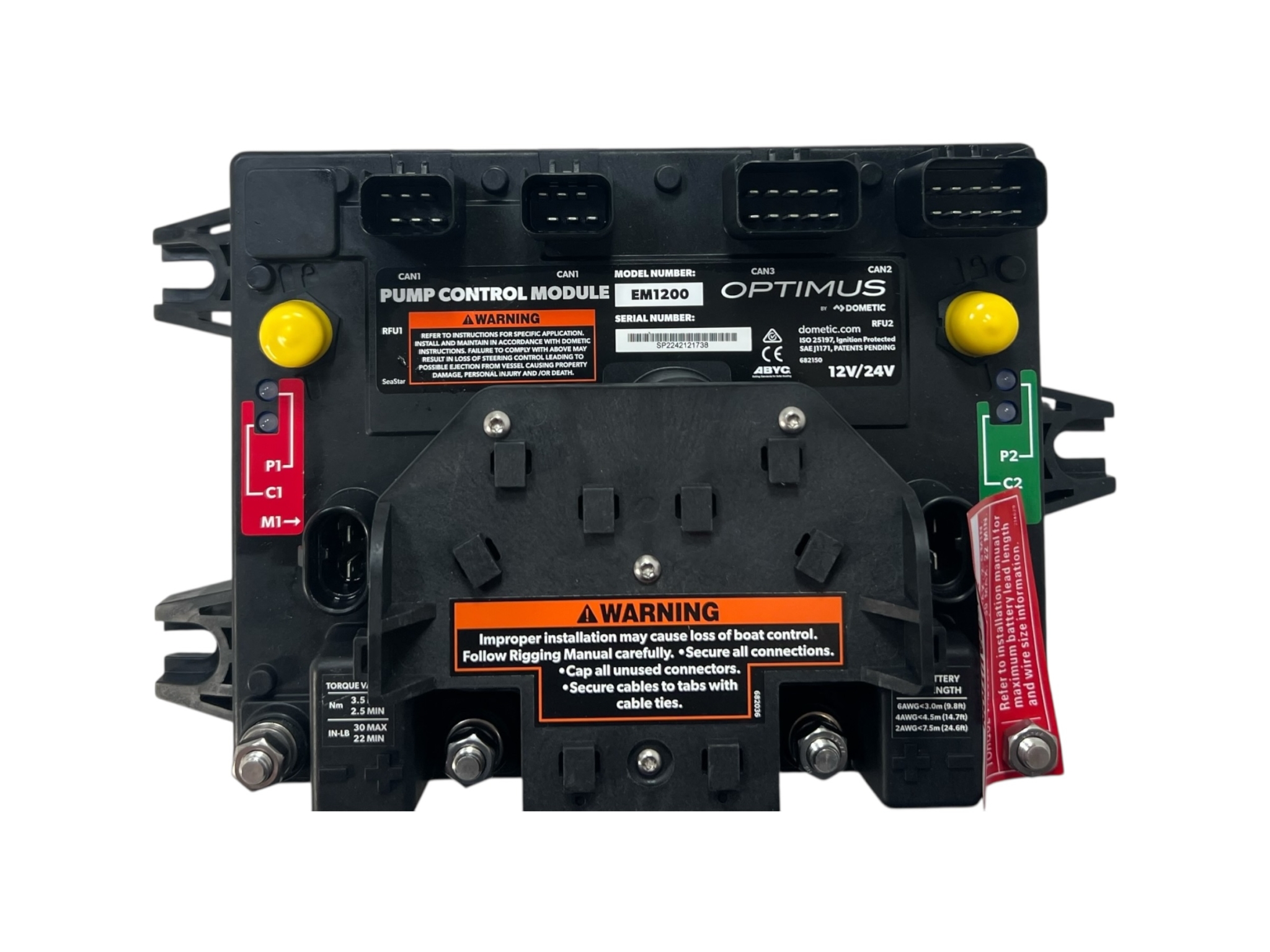 Optimus Control Module Optimus EM1200s Pump Control Module, PCM, Dometic, Seastar, NEW, OEM ...