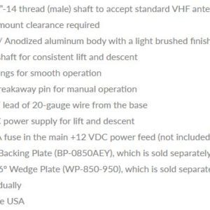 taco-marine-gs-850-electric-vhf-antenna-mount-w-module-made-in-usa-new-oem-brandon-y-20250820-093047-793203