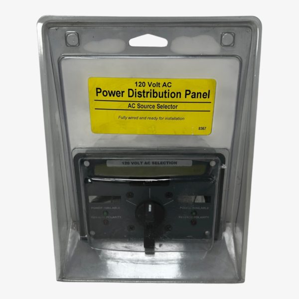 Blue Sea Systems 8367, AC Power Distribution Source Selector Panel 120V ...