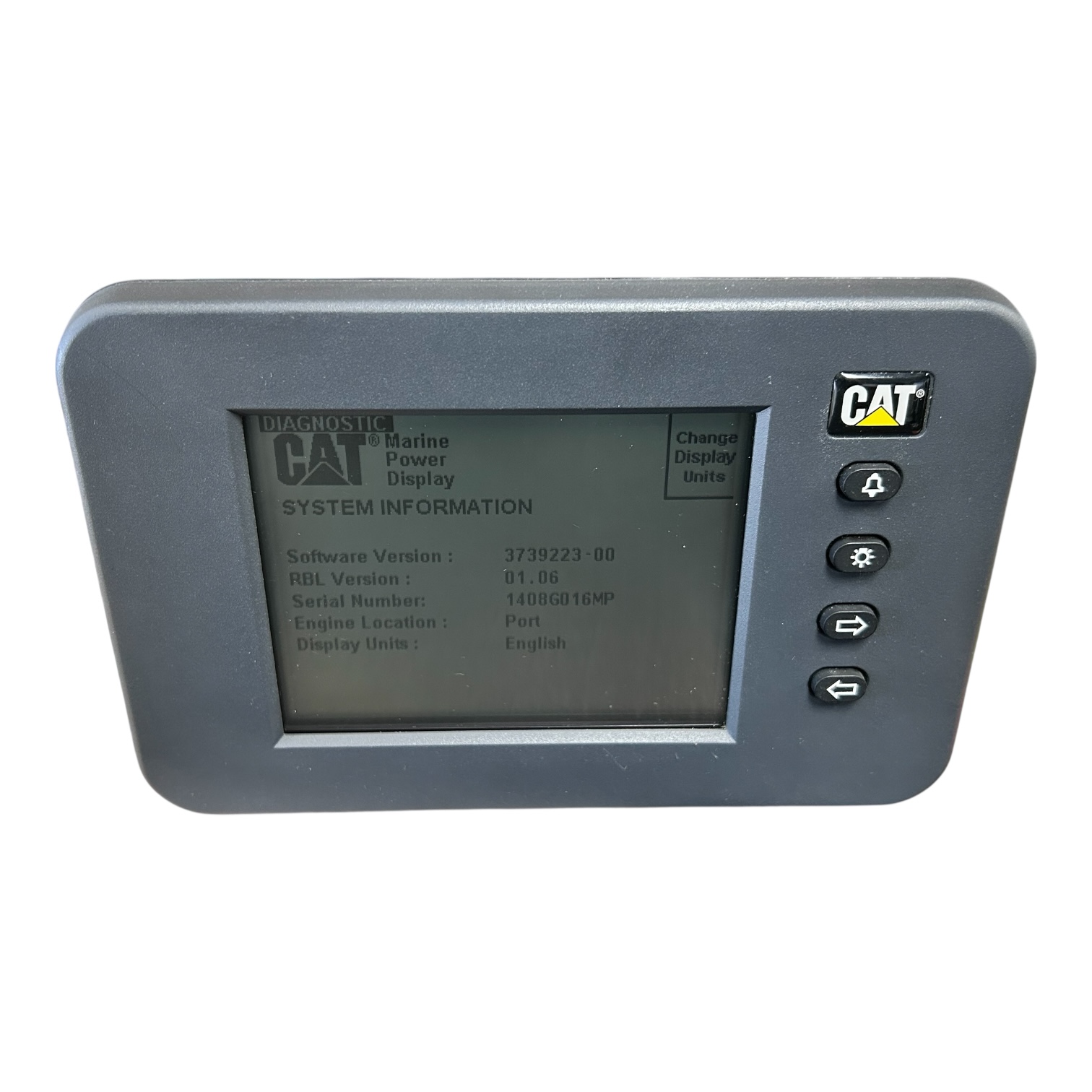 CAT / Caterpillar 307-7542-00 , Marine Power Display , Soft. Ver ...