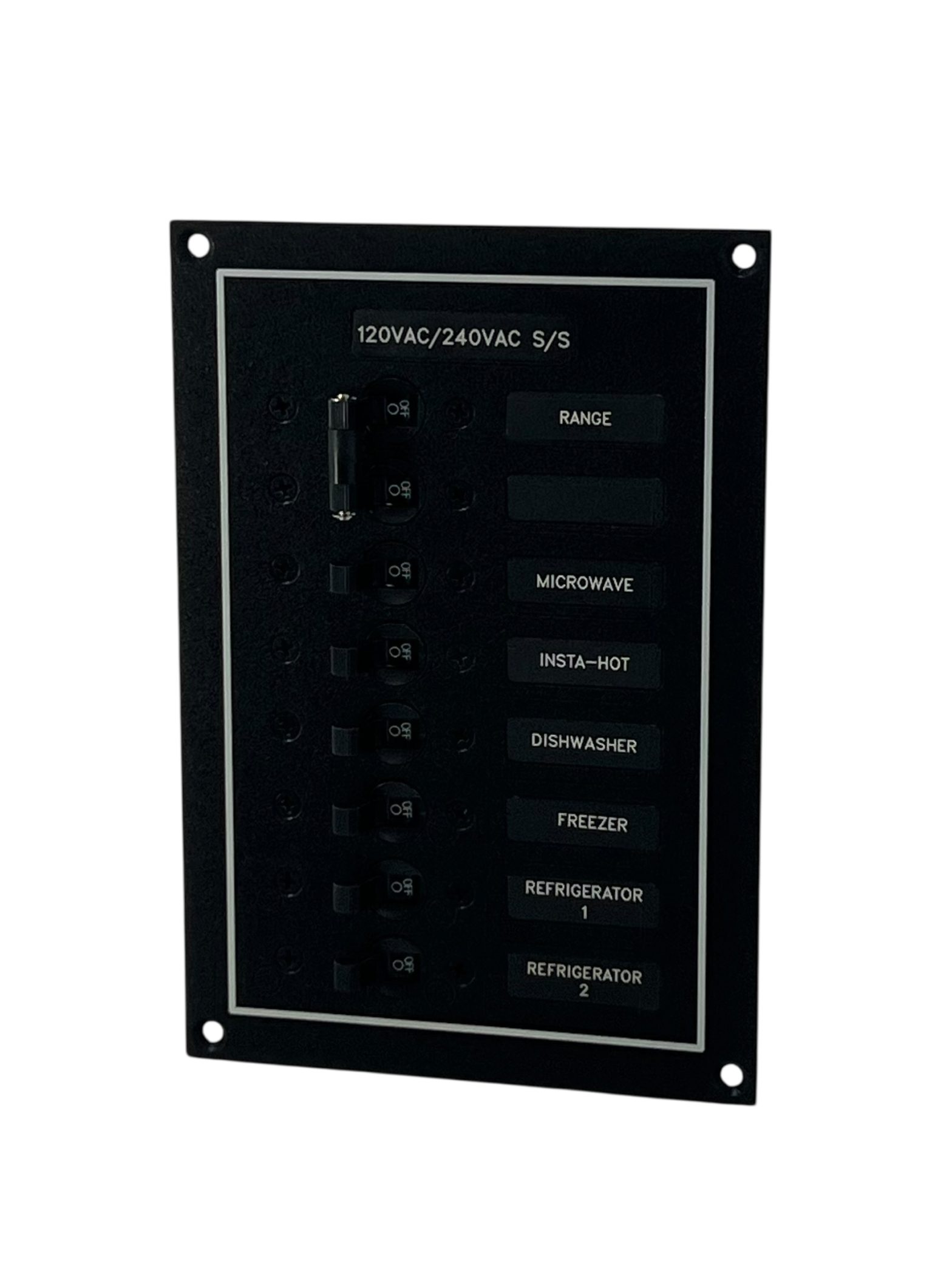 Paneltronics Marine Electrical AC Panel 120 VAC / 240 VAC, 8in x 5 1 ...