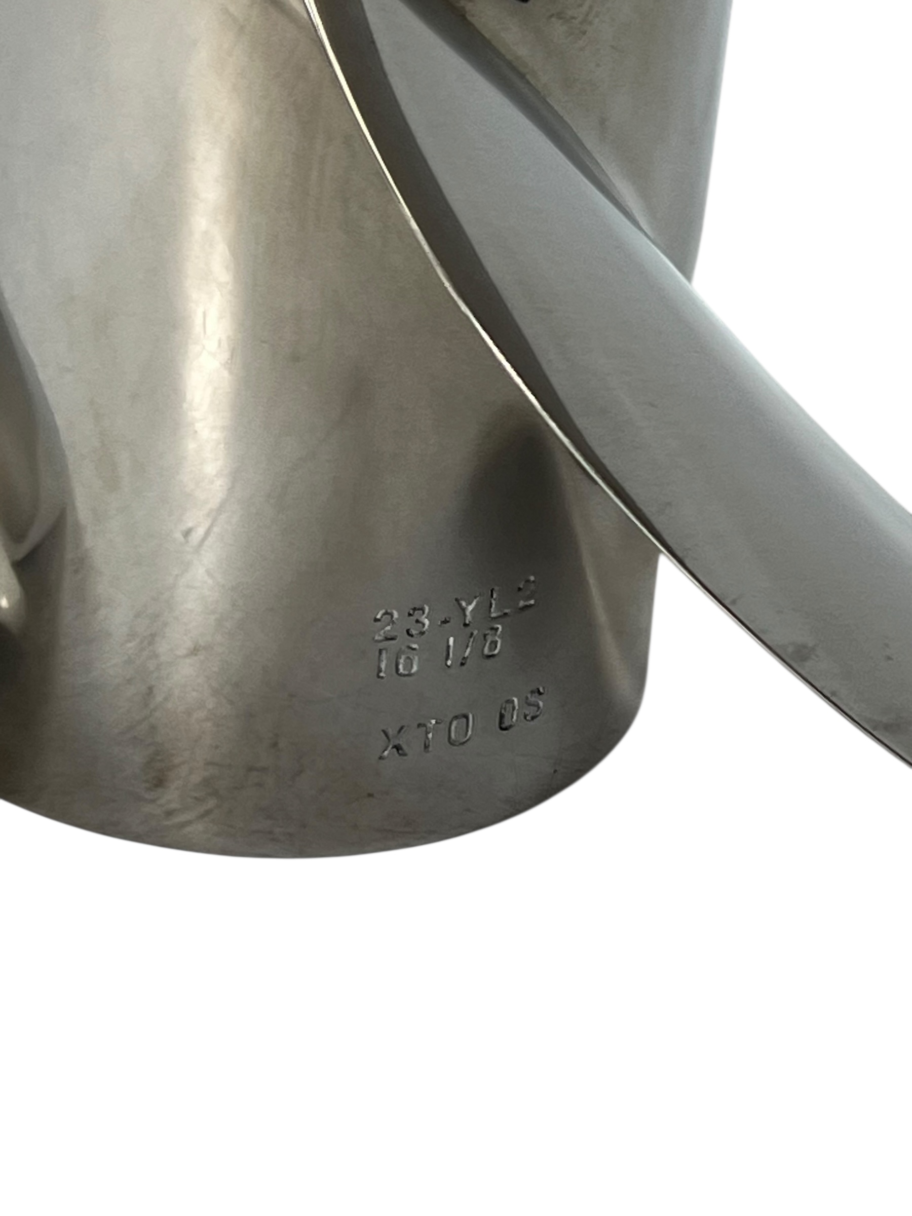 Yamaha 3 x 16 1/8 x 23 LH, XTO OS Propeller, Stainless Steel, NEW