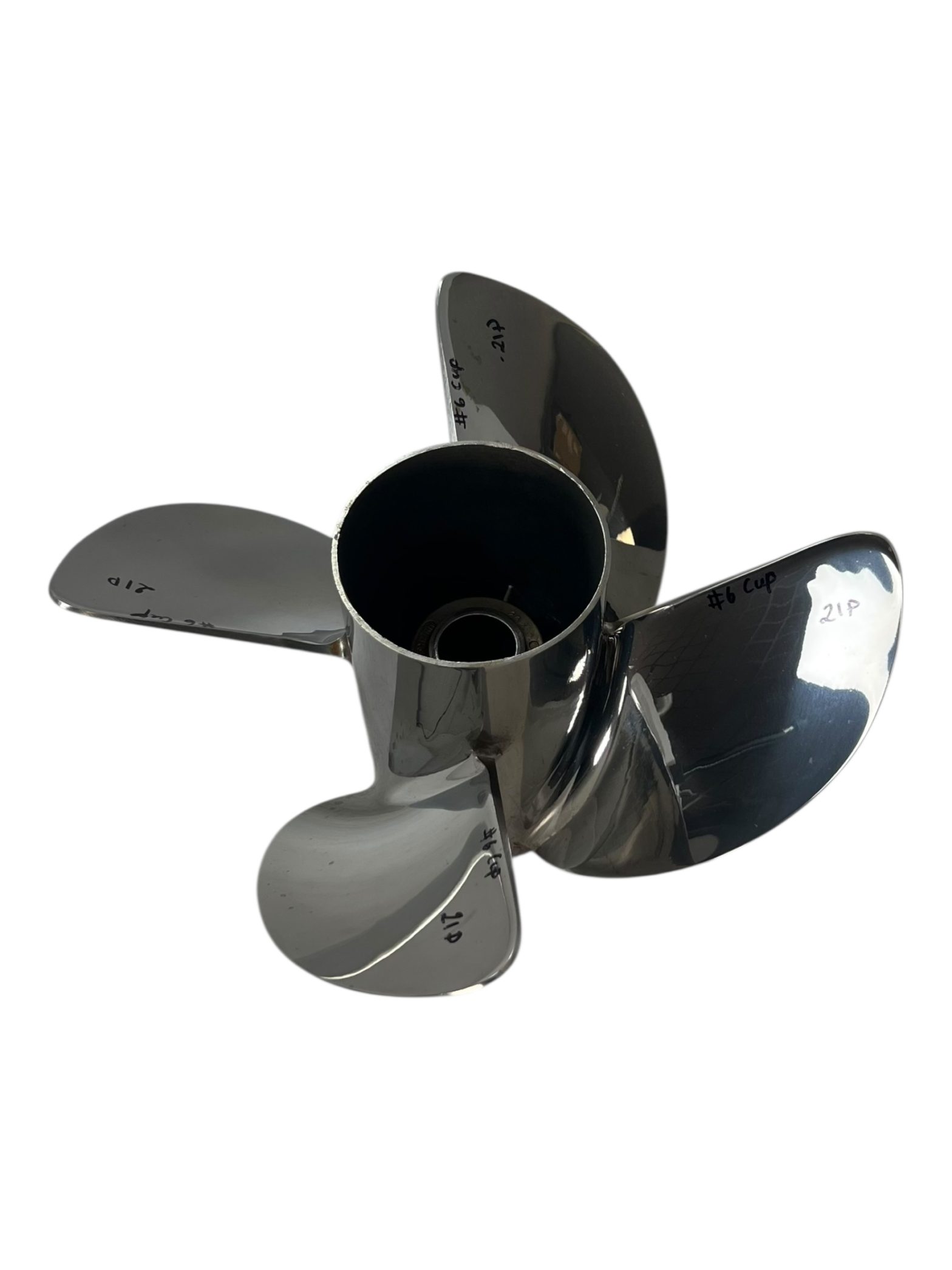 Mercury Rev 4, 4 x 14.6 x 21 RH, Revolution 4 SS Propeller, OEM ...
